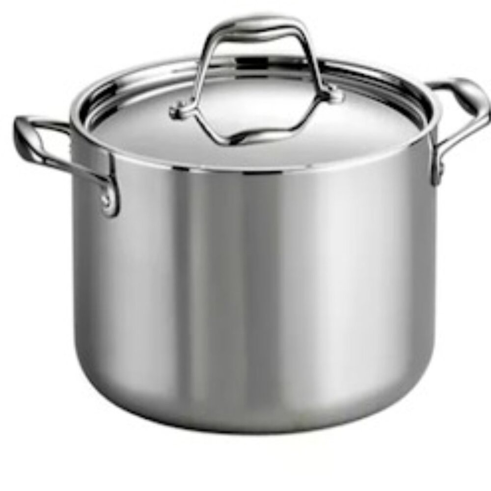 Tramontina Gourmet Tri-Ply Clad 6 Qt Covered Sauce Pot
